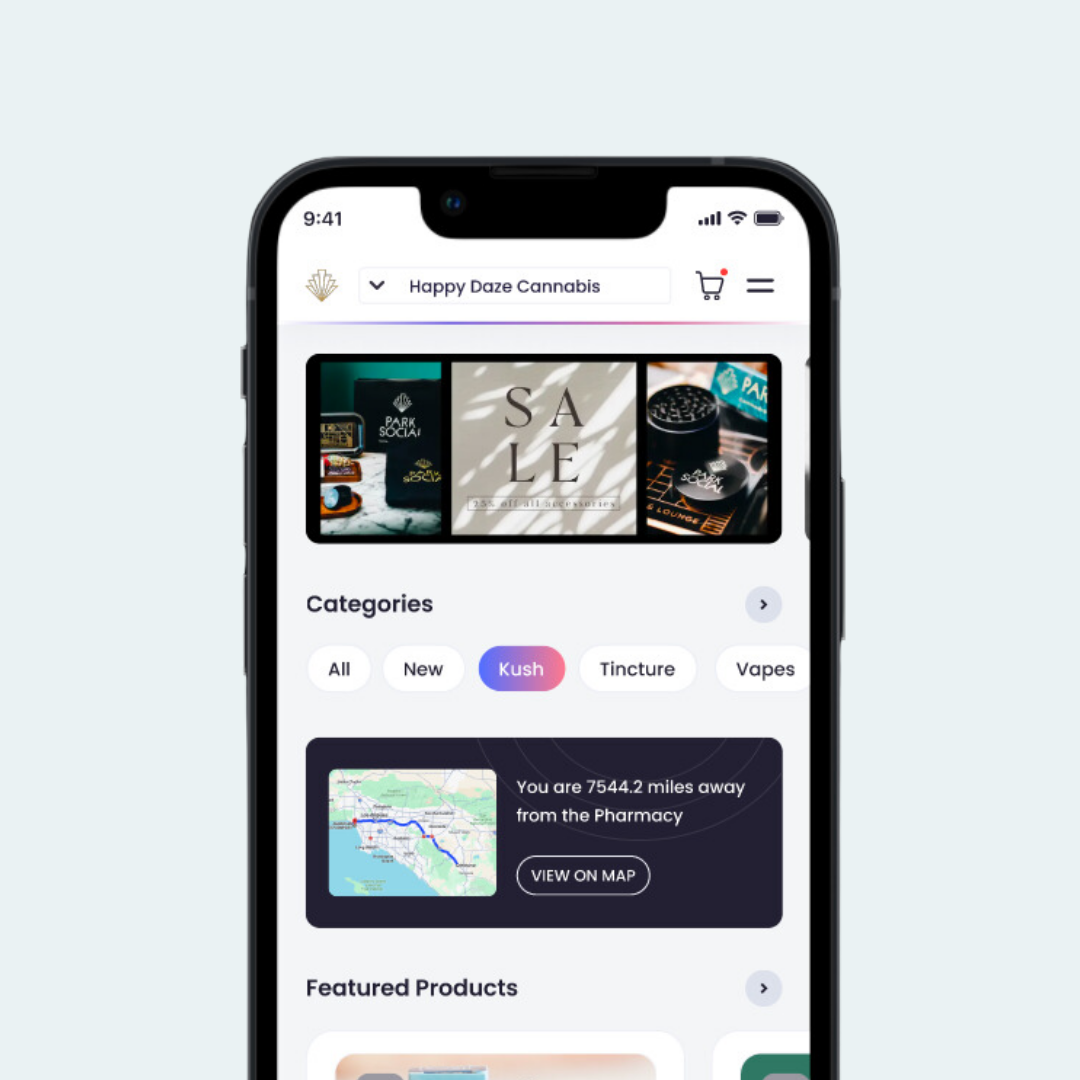 Branded Mobile App Screenshot
